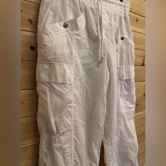 Athleta Alicia Keys Size 8 Keys High Waist Nylon Utility Jogger Cargo Pants - Picture 4 of 14